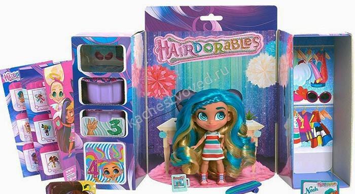 Кукла Hairdorables содержимое коробки